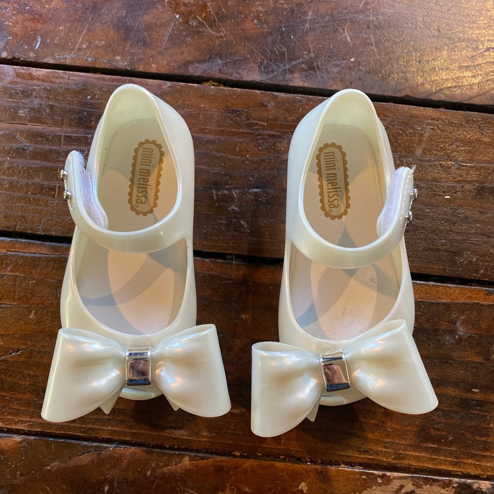 Mini Melissa shoes  toddler size 5